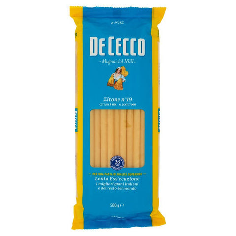 De Cecco 100% Zitone n. 19 Nudeln 10x 500g Original italienisch
