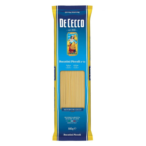 De Cecco Längliche Pasta De Cecco Pasta 100% Italienisch Bucatini Piccoli n. 14 Nudeln 500g 10x Original italienisch 8001250120144