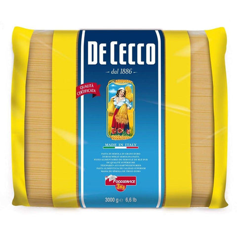 De Cecco Spaghetti Pasta di Semola di Grano Duro Hartweizengrieß Pasta 100% Pasta Längliche Pasta Packung mit 3Kg italienisch Original