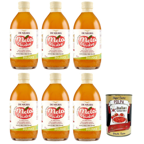 De Nigris Mela Madre Aceto di Mele Biologico,Bio Apfelessig,100% Italienische Äpfel,500 ml italienisch Original