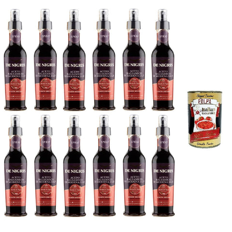 De Nigris Balsamico Essig aus Modena I.G.P. Gusto Deciso Spray 12x250 ml italienisch Original