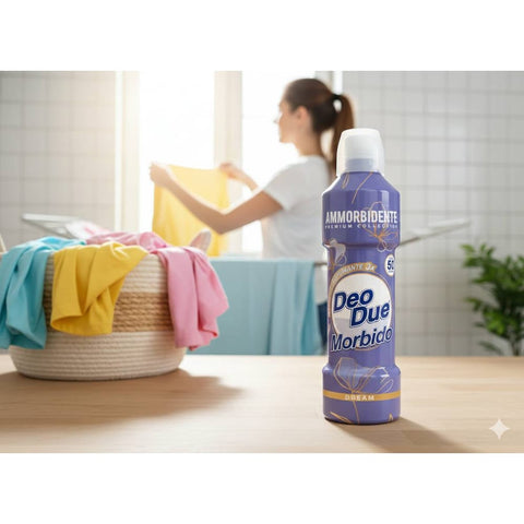 Deo Due Flüssiger Weichspüler Deo Due Ammorbidente Dream Weichspüler mit Bio Süßmandelöl 1 Liter 3x italienisch Original