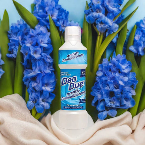 Deo Due Flüssiger Weichspüler Deo Due Ammorbidente Fiori Azzurri 1 Liter Weichspüler 3x italienisch Original