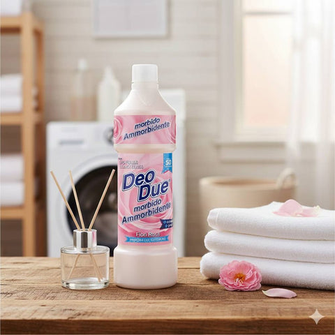 Deo Due Flüssiger Weichspüler Deo Due Ammorbidente Fiori Rosa Weichspüler 1 Liter 3x italienisch Original
