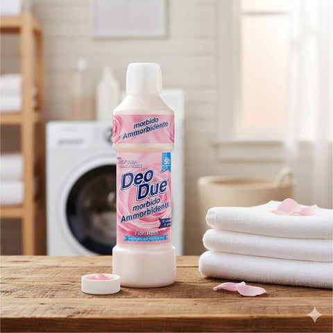 Deo Due Flüssiger Weichspüler Deo Due Ammorbidente Fiori Rosa Weichspüler 1 Liter 3x italienisch Original