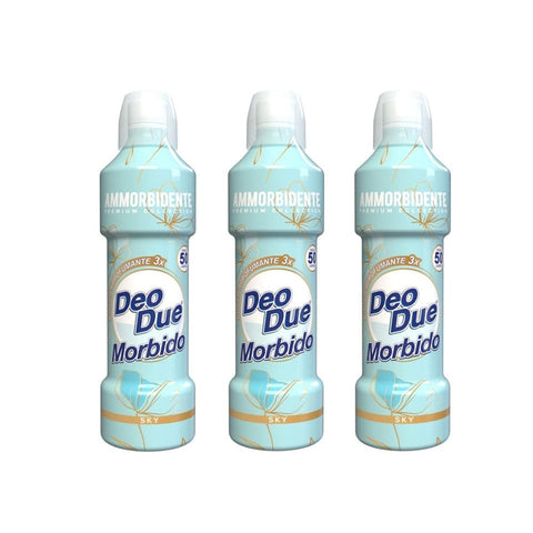Deo Due Flüssiger Weichspüler Deo Due Ammorbidente Sky mit Bio Süßmandelöl Weichspüler 3x 1L italienisch Original