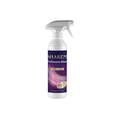 Deo Due Profumatore Bifase Sharem Sensual Lotus Luft und Textilerfrischer 3x 500 ml italienisch Original