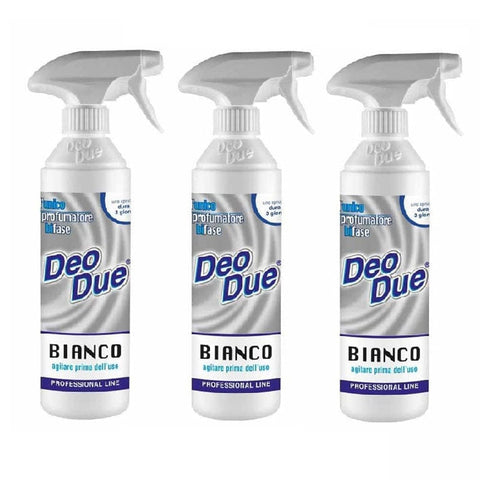 Deo Due Raumsprays Deo Due Profumatore Bifase Bianco Luft und Textilerfrischer 3x 500 ml italienisch Original