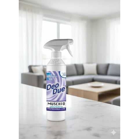 Deo Due Raumsprays Deo Due Profumatore Bifase Muschio Luft und Textilerfrischer 3x 500 ml italienisch Original