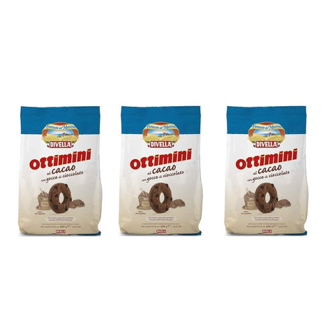 Divella Kekse Divella ottimini kakao cocoa kuchen brioche 400 g 3x italienisch Original Gebäck