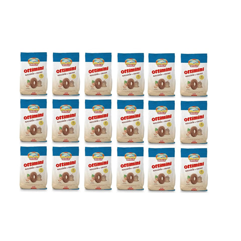 Divella Kekse Divella Ottimini Nocciole e Cacao Haselnüsse und Kakao 18x350gr 8005121213874