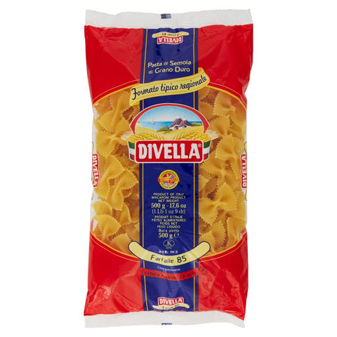 Divella 100% N° 85 Farfalle 10x 500 gr Original italienisch