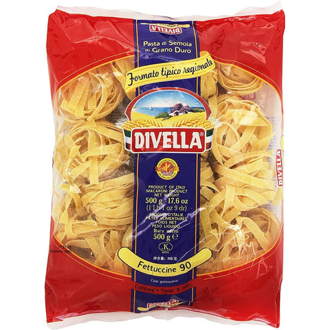Divella Kurze Pasta Divella Pasta Divella 100% Italienisch N° 90 Fettuccine 500 g 10x italienisch Original 8005121000917