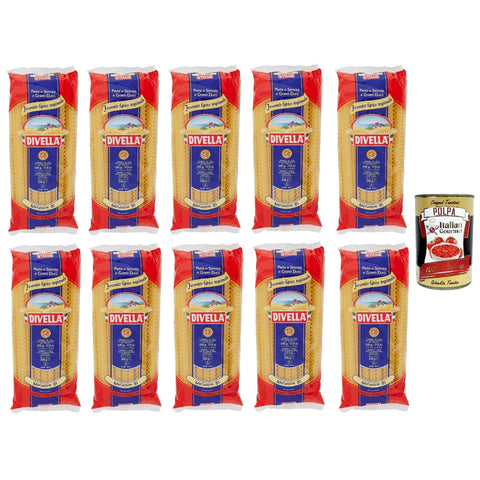 Divella Mafaldine N. 81 Hartweizengrieß Pasta Italienische Nudeln 500 g Packung Längliche Pasta italienisch Original