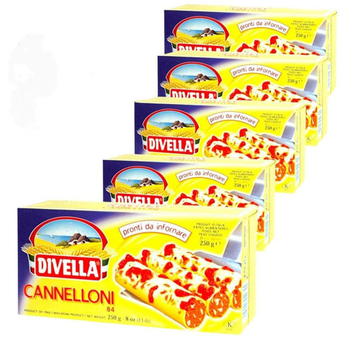 Divella Pasta 250 g Cannelloni Längliche Pasta italienisch Original