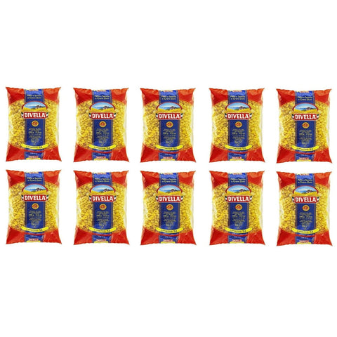 Divella Längliche Pasta Divella Pasta 100% Italienisch N° 52 Lumachine 500 g 10x Original italienisch 8005121000528