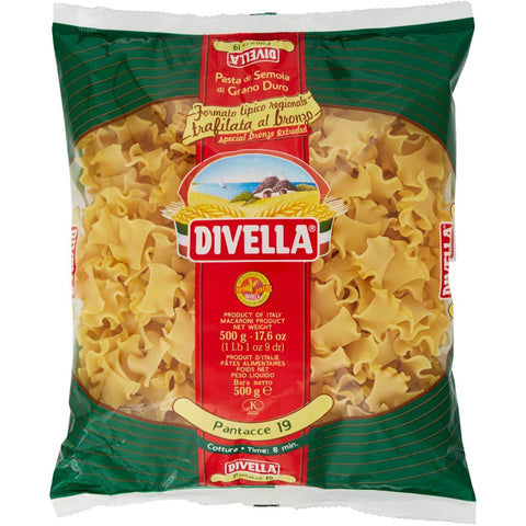 Divella Pasta Divella 100% N° 19 Pantacce 10x 500 gr italienisch Original