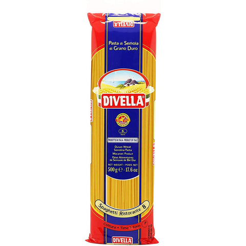 Divella 10 Pasta 100% Spaghetti N° 8 Kochen 9 Minuten 1x500g Original italienisch