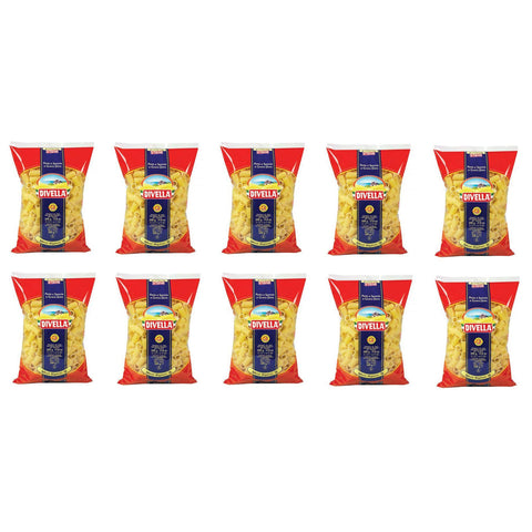 Divella Pasta 100% N°18 mezzi Rigatoni 10x500g Original italienisch