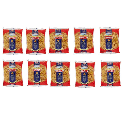 Divella Pasta 100% N° 61 Ditali 10x500g Original italienisch