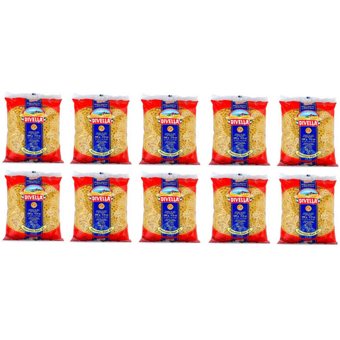 Divella Pasta 100% N°65 Paternostini Rigati 10x500g Original italienisch
