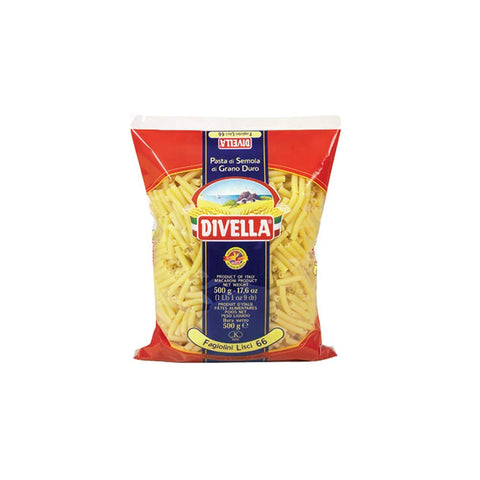 Divella Pasta 100% N°66 Fagiolini Lisci 10x500g Original italienisch