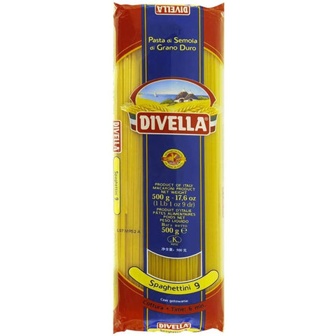 Divella Pasta Divella 100% Italienisch Spaghettini N° 9 500 g 10x italienisch Original