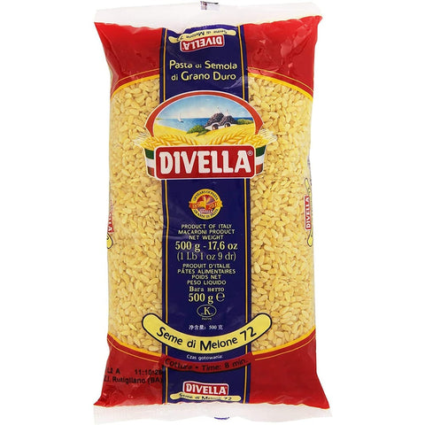 Divella Pasta Divella Pasta 100% Italienisch N°72 Seme di Melone 500g 10x Original italienisch 8005121000726