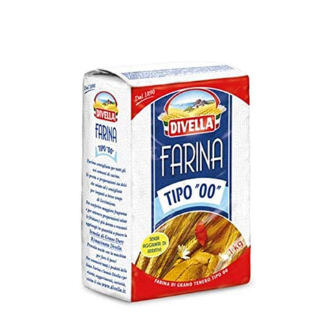Divella Stärke & Bindemittel Divella farina tipo "00" Grano tenero Mehl Weichweizenmehl 1000g 1k Original italienisch 8005121740172