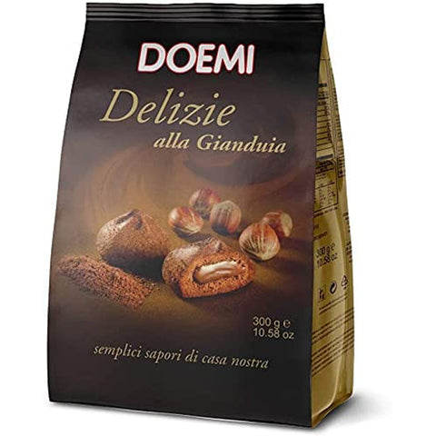 Doemi Delizia Gianduia Kekse gefüllt mit Gianduia-Creme biskuits kuchen 300 g 6x italienisch Original