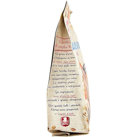 Doria Kekse Doria Bucaneve Biscotti ai 6 Cereali Kekse mit Hafer Dinkel Weizen Reis Buchweizen und Gerste Beutel 12x 300g italienisch Original 8000605151710