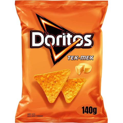 Doritos Tex Mex Mais Snacks mit Käsegeschmack 9x 140g italienisch Original
