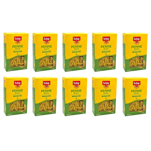 Schar SCHÄR Senza Glutine Penne Rigate Glutenfrei Pasta mit 20% Hirse 10x500g Original italienisch