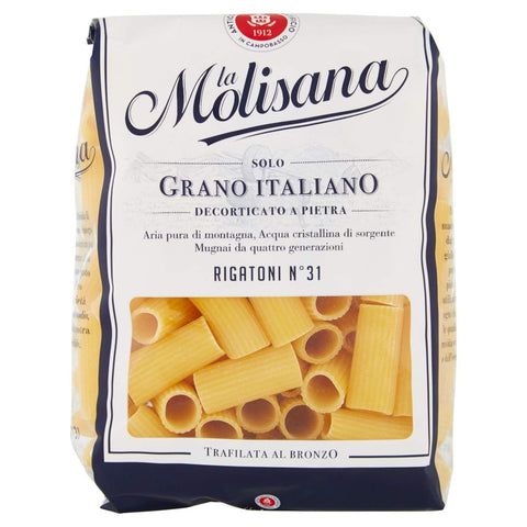 Dttra Pasta La molisana 100% Italienisch Rigatoni n° 31 Nudeln 500 g 10x italienisch Original