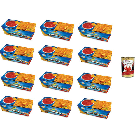 El Sabor Nacho'N Dip Salted Salsa gesalzene Salsa 12x175 g italienisch Original + kostenlos polpa 400 g