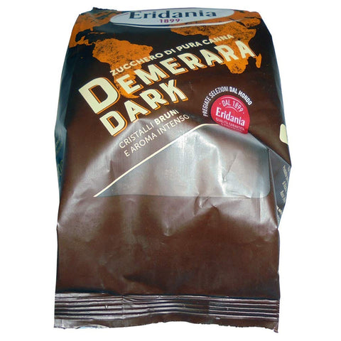 Eridania s Zucker Zucchero di Pura Canna Demerara Dark Reines Zuckerrohr Demerara Dunkel 500Gr italienisch Original