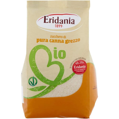 Eridania Süßstoffe Eridania Zucchero di canna integrale Bio-Vollkornrohrzucker Süßstoff 500g 3x Original italienisch 8000121917104