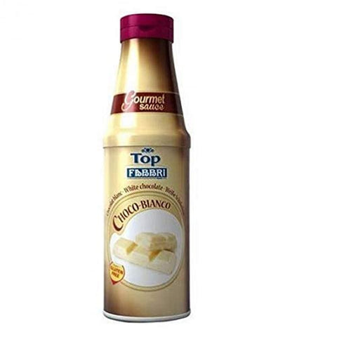 Fabbri Dessertsaucen Fabbri gourmet sauce Topping cioccolato bianco weiße Schokolade 950 g Dessertsaucen italienisch Original 8001780157566