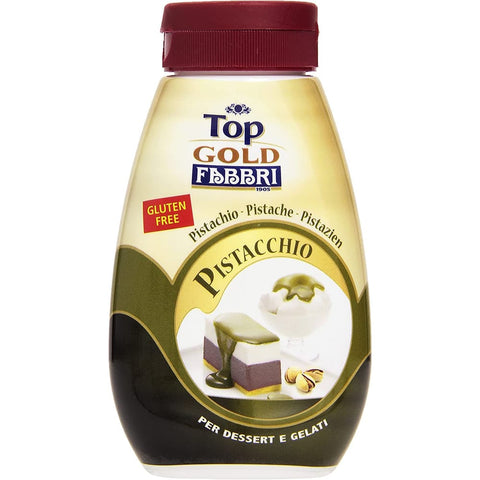 Fabbri Dessertsaucen Fabbri Topping Pistacchio Süße Pistaziensauce für Desserts und Eis 6x 200 g Dessertsaucen italienisch Original 8001780380032