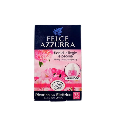 Felce Azzurra Fest & Flüssig 2x Felce Azzurra - Aria Di Casa, Ricarica Per Diffusore Elettrico, FIORI DI CILIEGIO & PEONIA 20ml Nachfüllpackung für elektrischen Diffusor  SONDERANGEBOT 8001280308420