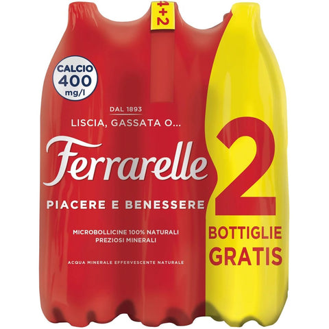 Ferrarelle Stilles Wasser Ferrarelle Wasser 150 x 6, 900 cl Original italienisch 8006290805686