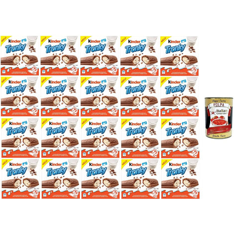 Ferrero Kekse Ferrero Kinder Tronky Kakaowaffel, cremige Milchfüllung mit Keksstücken, 20x 90 g Kekse italienisch Original 8032804040014