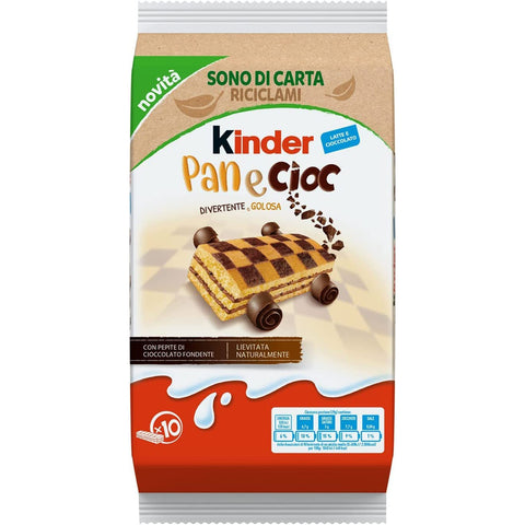 Ferrero Kinder Ferrero panecioc Kuchen mit Schokolade kekse riegel 290 g italienisch Original
