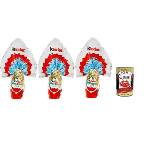 Ferrero Kinder Gransorpresa Uovo dI Pasqua a. cioccolato al latte Milchschokolade Osterei 3x 41g italienisch Original