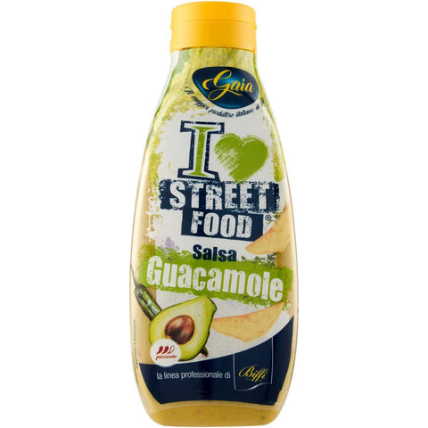 Gaia Salsa Guacamole Sauce auf Basis von Avocado Street Food 1x800g Original italienisch