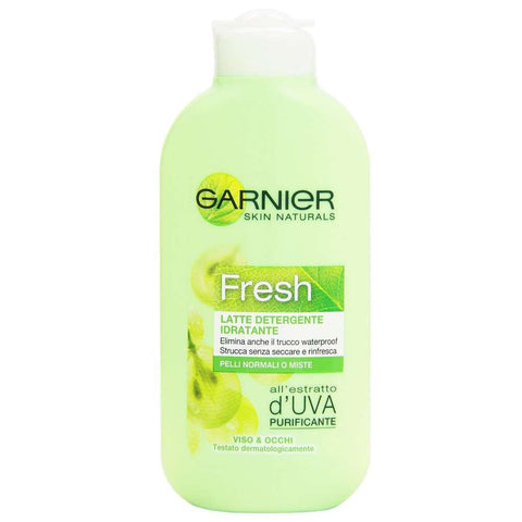 Garnier skin NATURALS fresh Milch Gesicht Waschmittel Feuchtigkeitscreme 200 ml italienisch Original