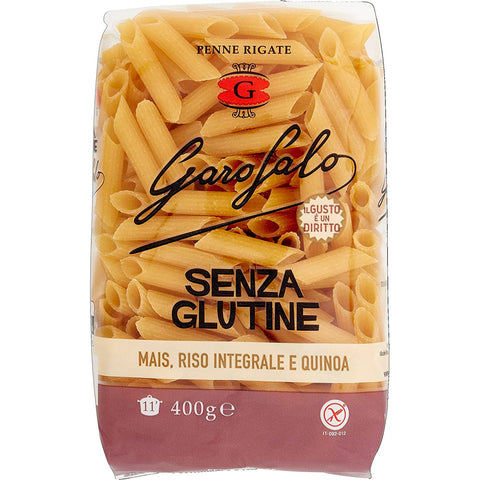 Garofalo Pasta Penne Rigate senza Glutine Glutenfreie Penne rigate Nudeln gluten free 400 g italienisch Original