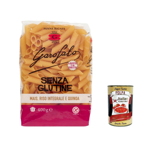 Garofalo Penne rigate 400 g Senza Glutine Glutin free, glutenfrei Pasta Noodles Nudeln & Pasta italienisch Original