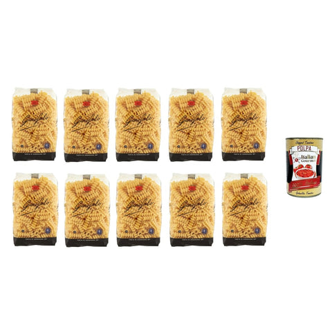 Garofalo Nudeln & Pasta Garofalo Riccioli No. 41 Neapolitanische Hartweizengrieß Packung mit Pasta IGP 10x 500g italienisch Original 8000139002854