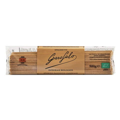 GAROFALO Pasta di semola integrale di grano duro Bio Produkt Spaghetti N° 5 9 Vollkornnudeln hartweizengrieß 10x500g Original italienisch